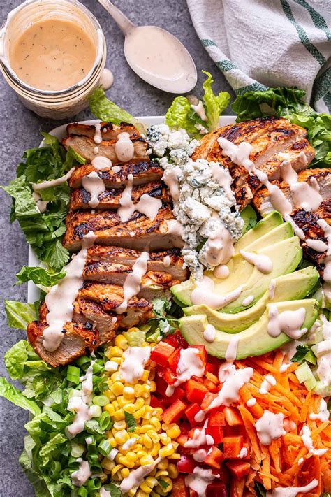 Zesty Grilled Chicken Salad Recipe